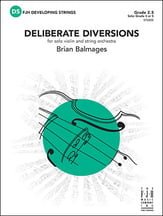 Deliberate Diversions Orchestra sheet music cover